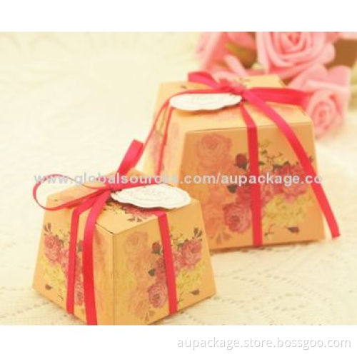 Chocolate Boxes, Can Come with PVC Window, Excellent Printing